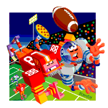Dolly hates krappy football!