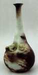 Vase enfumage avec grenouilles