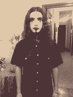 fear of the dark posa da Eric Drevan