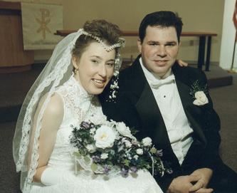 Our wedding day