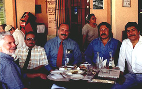 Poncho, Gilberto, Jimmy, Vicente y Ren�
