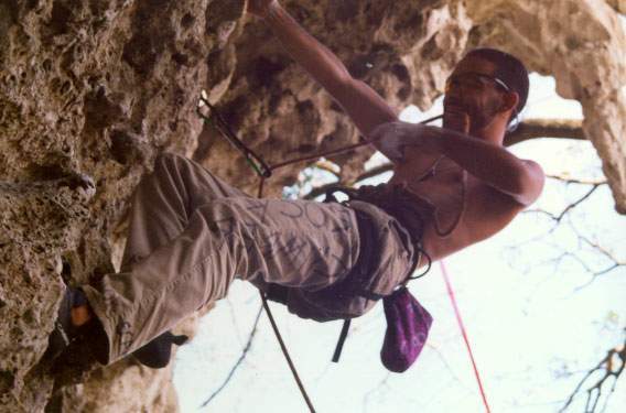 Giordano en "Under Pressure" (5.10b)