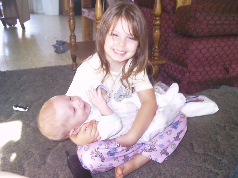 Kaity and her new bro...
