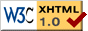valid XHTML 1.0 Strict