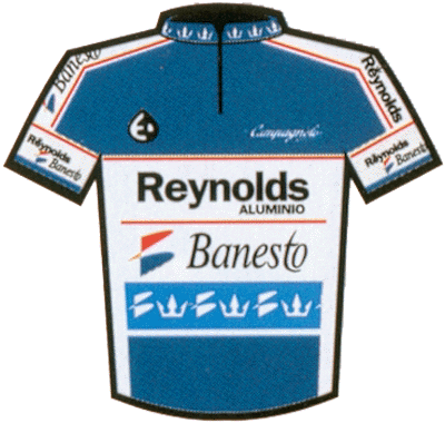 Maillot de Banesto en 1989
