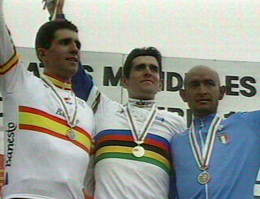 Abraham y Miguel consiguieron el mayor logro del ciclismo espa�ol en un mundial