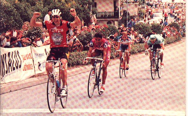 Una de sus primeras victorias, en Lotus