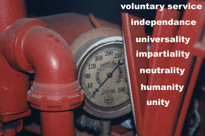  voluntary service, independence, universality, impartiality, neutrality, humanity, unity 