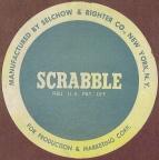 March 1953 Scrabble sticker 
(click to enlarge.)