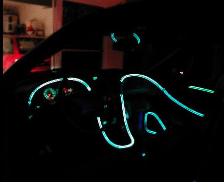 Hot Wirez which turn on with my parking lights. This one is dark.