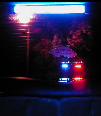 The Taz phenomenon. Has been known to show up in some neon pictures.