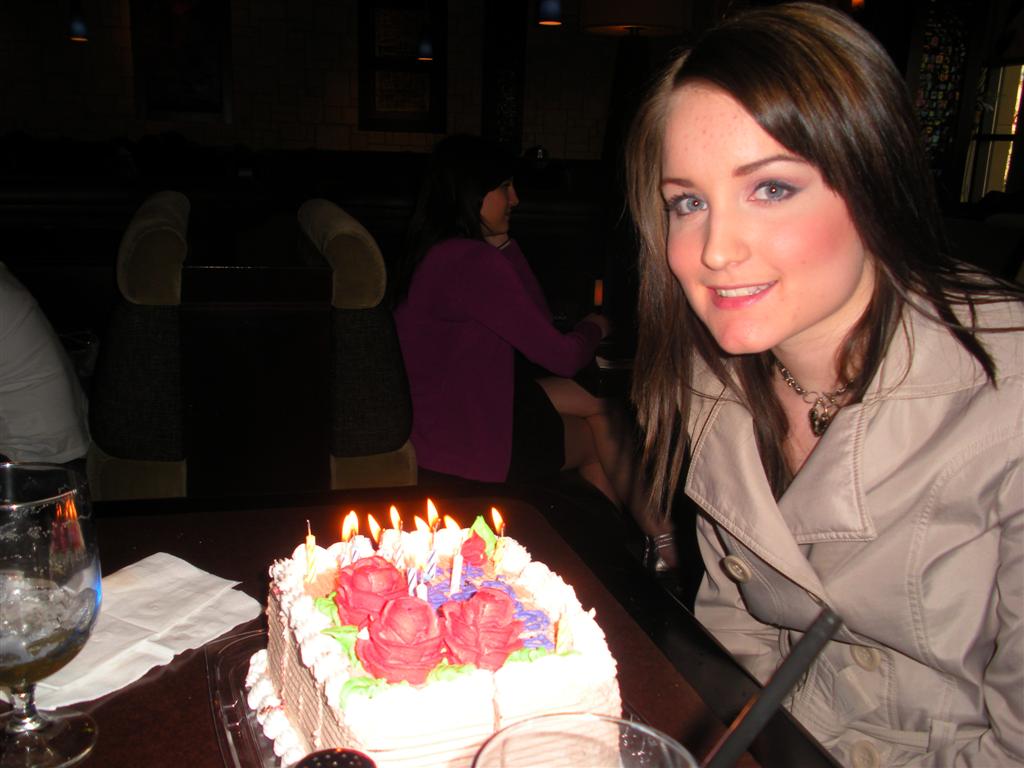 Alyssa's 19th birthday, May 17,2009