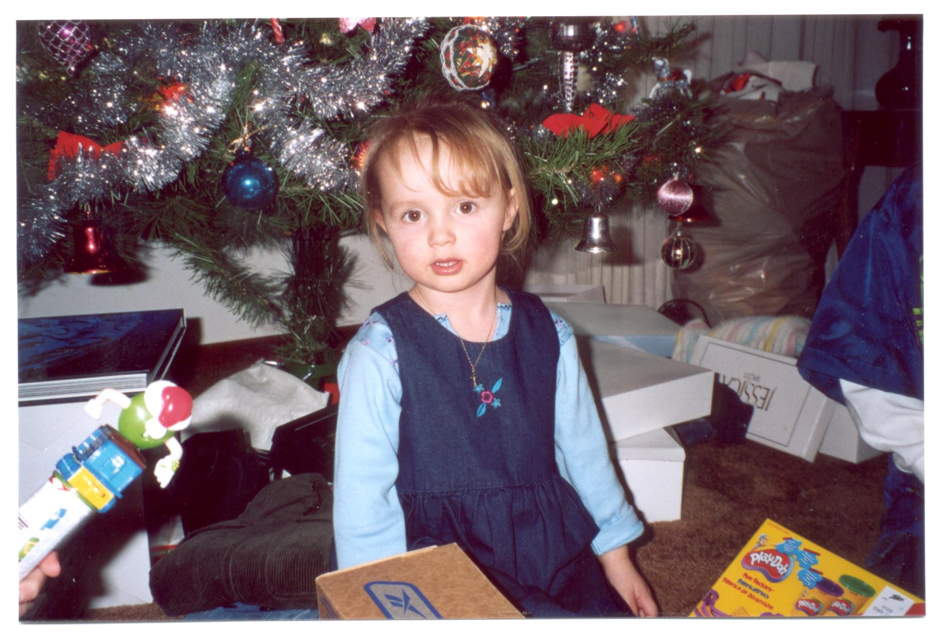 Our great grandaughter Camryn McQueen, taken Dec.25,2002