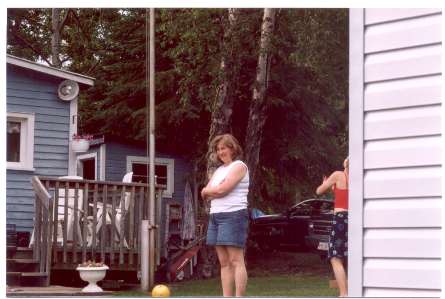 Carolyn at Surprise Lake July 2003