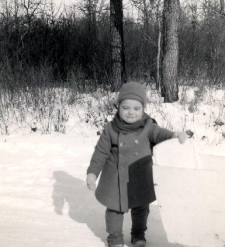 thats me Donald at Hazeldell Ave home, Feb.1940