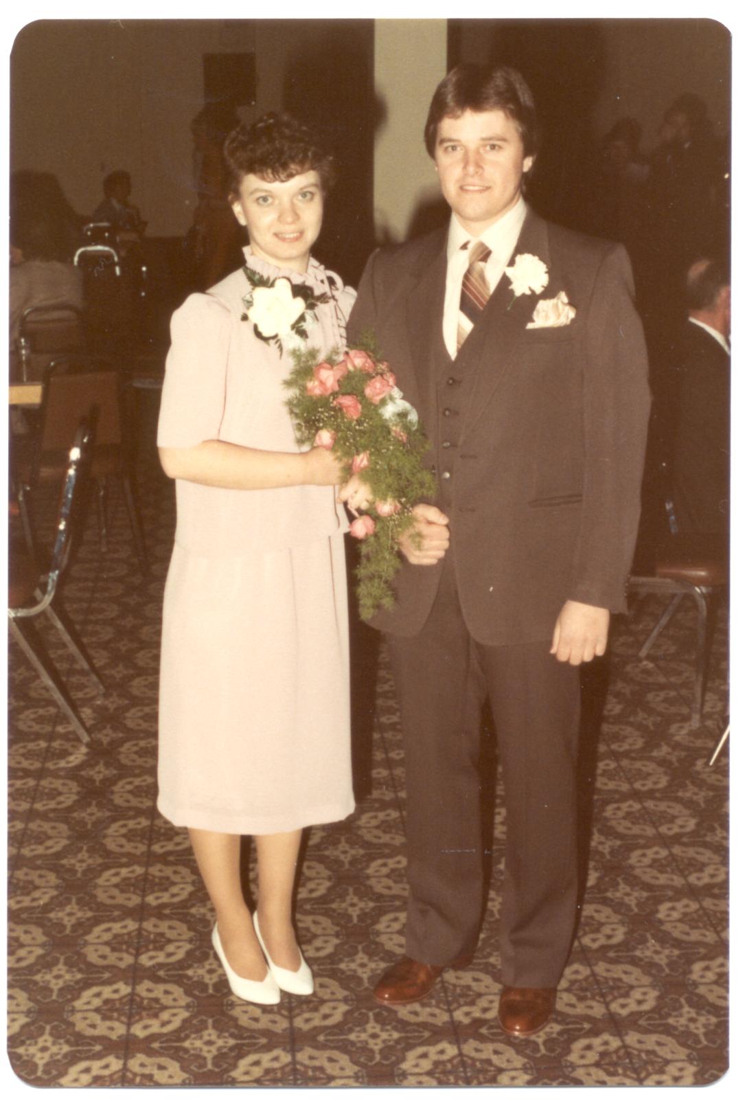The happy couple