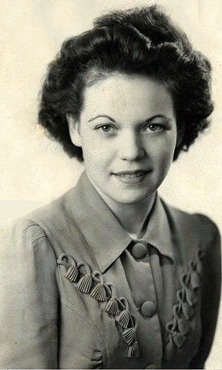 My sister Eleanor McQueen (Pineau) Winnipeg Manitoba 1941