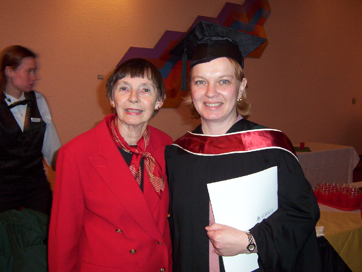 Donna and the professor's wife