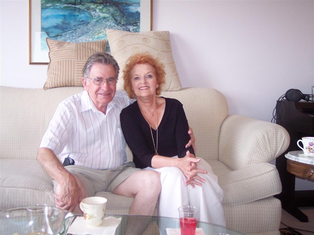 Ed Birnie and Jean August 2008