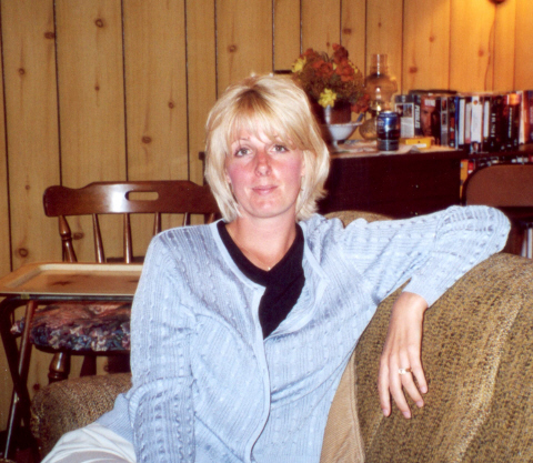 Our daughter-in-law Karen McQueen , July 2003