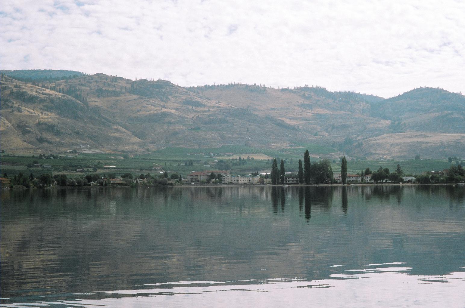 A portion of Main St., town of Osoyoos, Sep.2005.