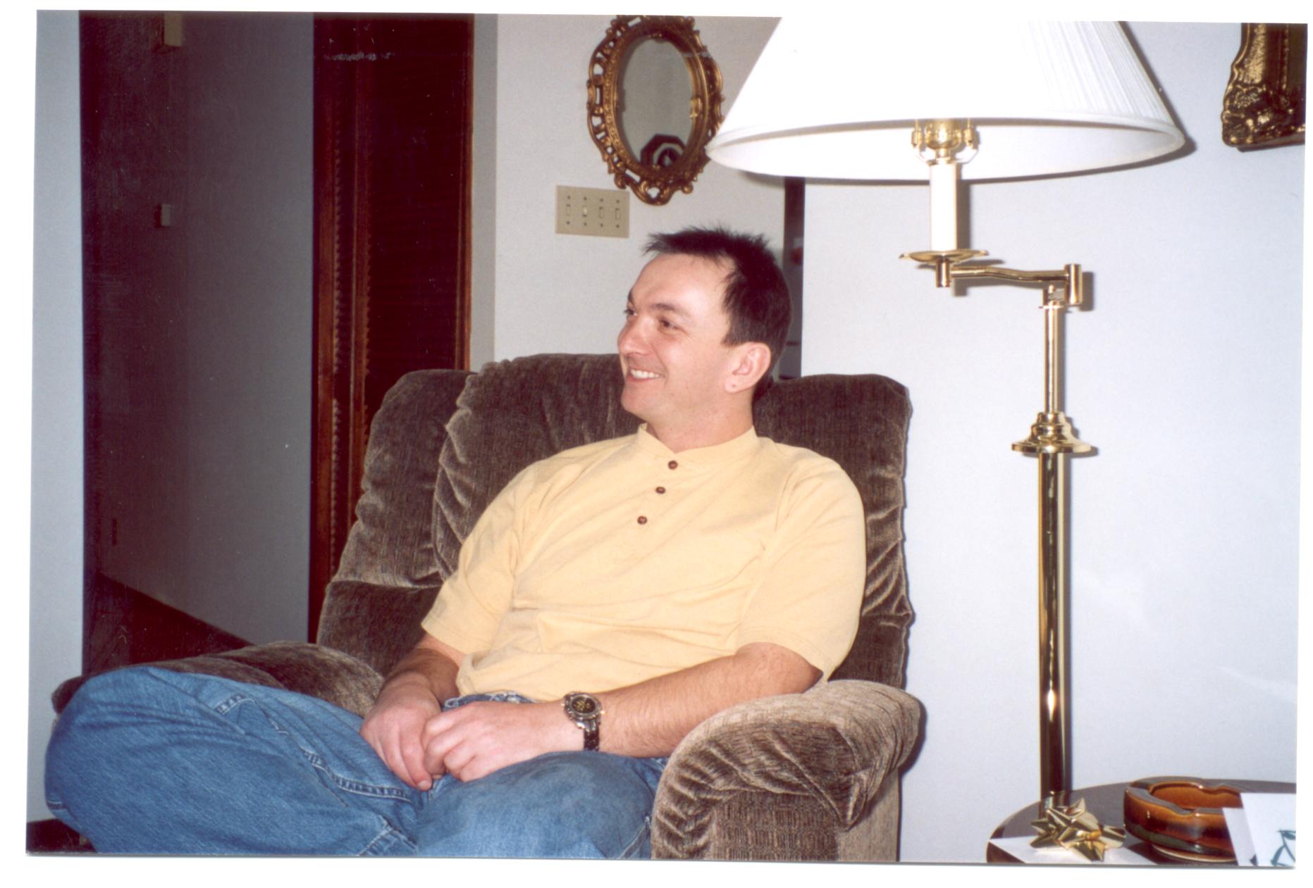 Son Rob McQueen taken Dec.25,2002