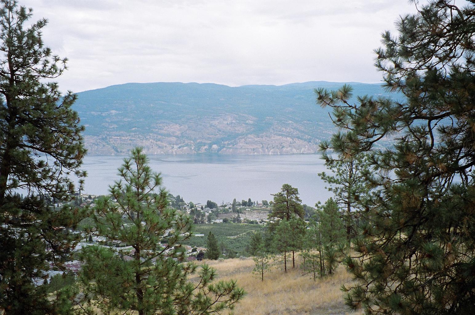View from high up on Giants head park, Summerland, Sep.2005.