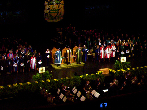 Convocation ceremony, Jubilee Auditorium
