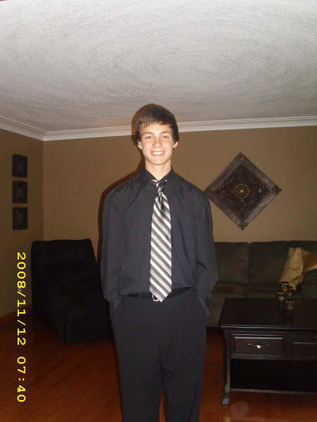Ryan McQueens grade 8 graduation