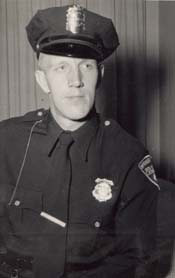 Dad in police uniform