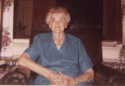 Great grandmother Nourse in 1961