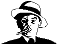 P.I. with black hat