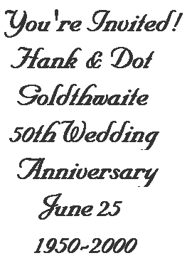 Title graphic: You're invited!