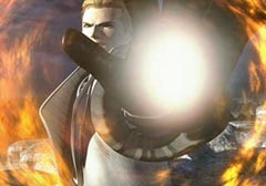 Seifer casts a fireball at Squall.