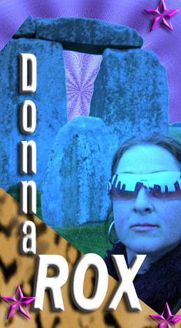 yes, I really WAS backstage at Stonehenge ... 