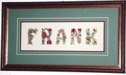 "Antique Floral Alphabet"