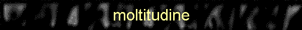 moltitudine