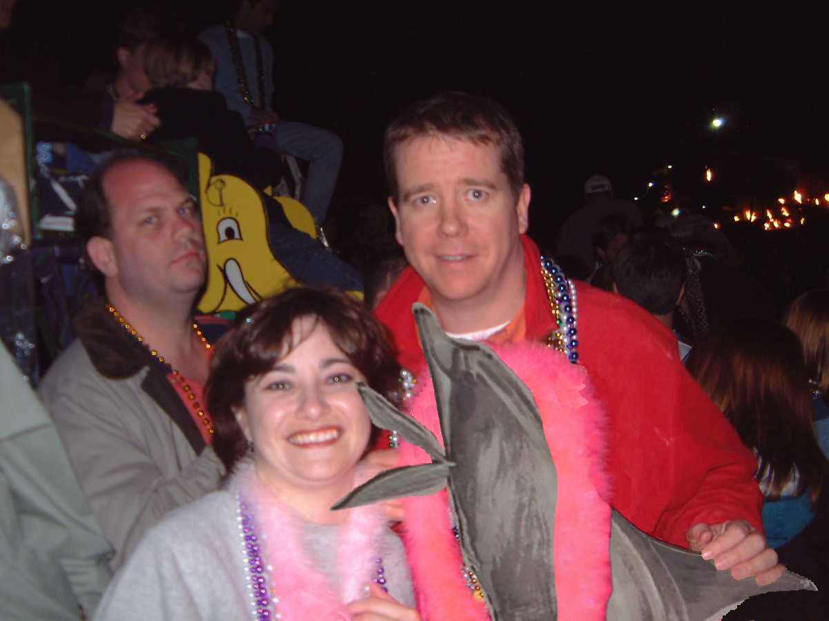 Hey Mister, throw me some beads!!!