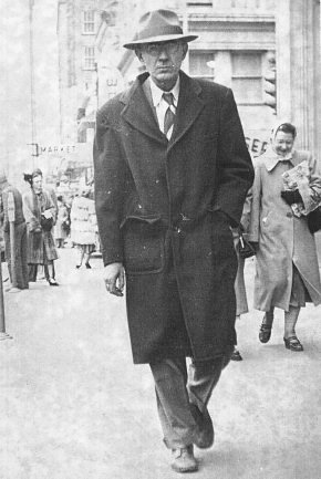 My grandfather Louis Oscar Rhoden in downtown Wichita