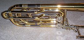 ส่วนลำโพงของ Bass Trombone Bb/F/Eb