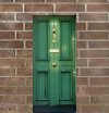 Door in wall.