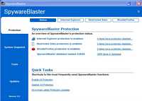 SpywareBlaster Screen.