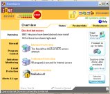 Zone Alarm interface