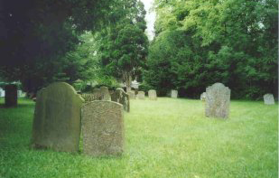 Graves at St Peter & St Paul Church