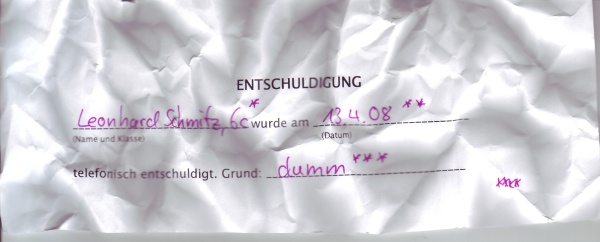 Entschuldigungszettel_telefonisch
