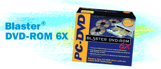 Blaster DVD-ROM 6X