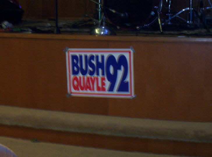 Oh yes, we were supporting...........