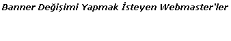 RekLaM Vermek ��in T�kLay�n