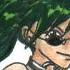 first attempt at cel-type coloring, also at designing typical anime Girl-With-Gun (tm)