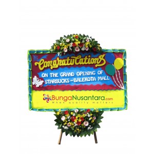 Bunga Papan Congrats Standart 5 (200x125)